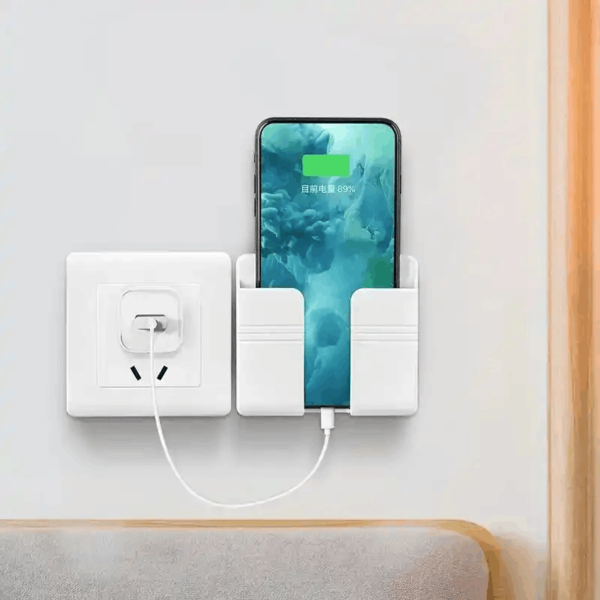Mobile Phone Wall Charger Holder