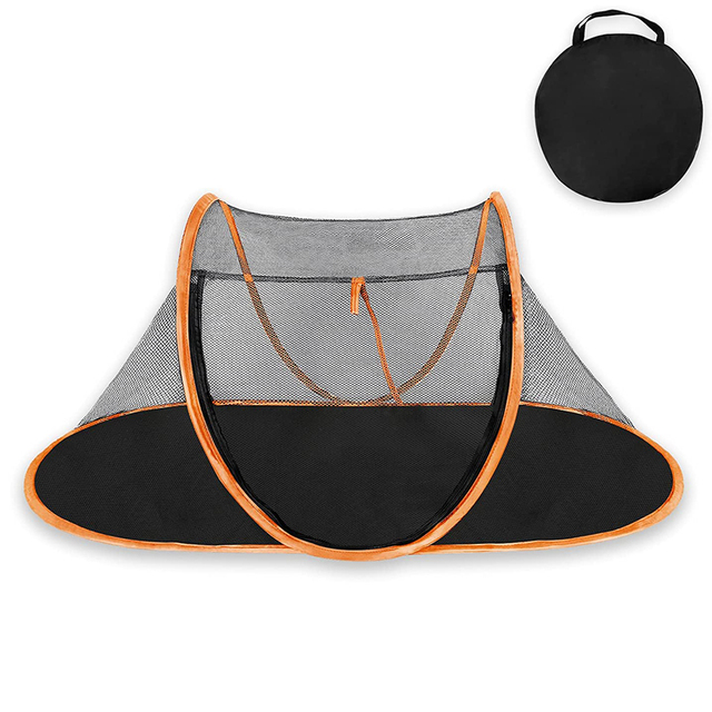 Orange-pet tent